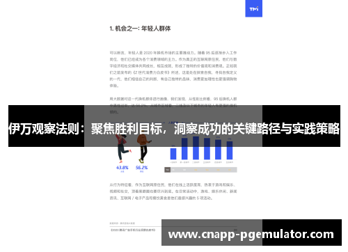 伊万观察法则：聚焦胜利目标，洞察成功的关键路径与实践策略