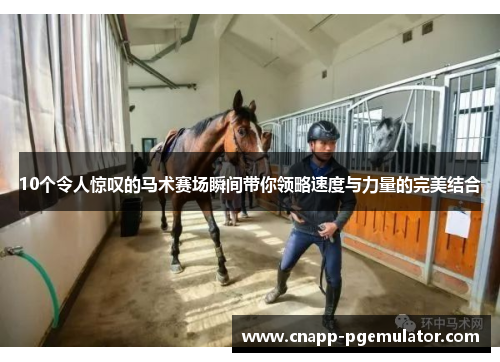 10个令人惊叹的马术赛场瞬间带你领略速度与力量的完美结合